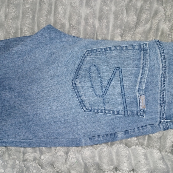 Distressed Denim Shorts - Picture 3 of 4